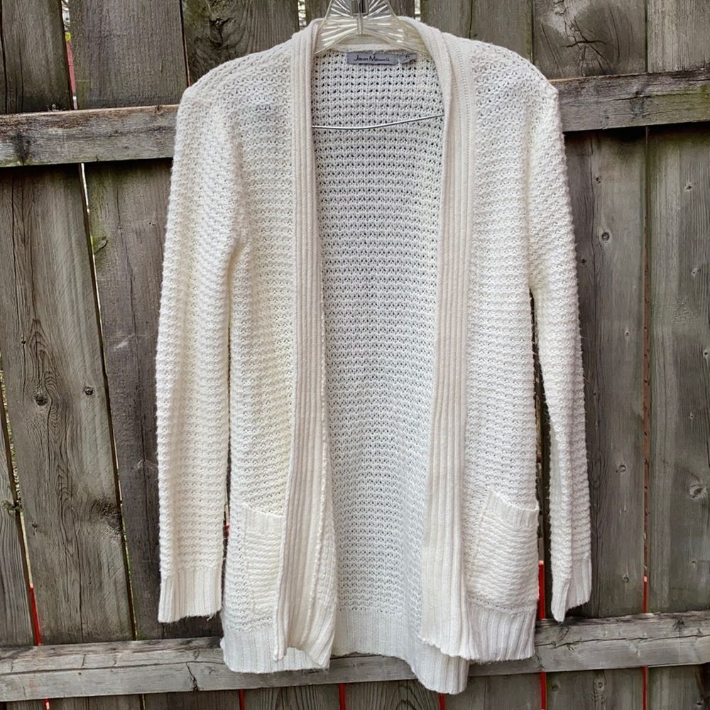 Jason Maxwell open cardigan sz. Petite large